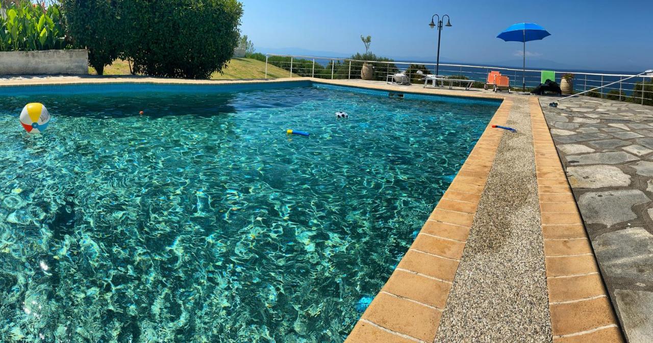 Aegean Pearl Villa Possidi Bagian luar foto