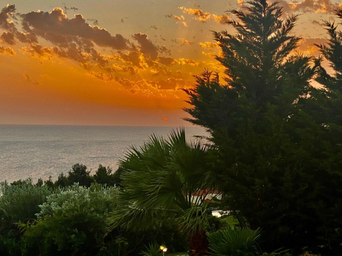Aegean Pearl Villa Possidi Bagian luar foto